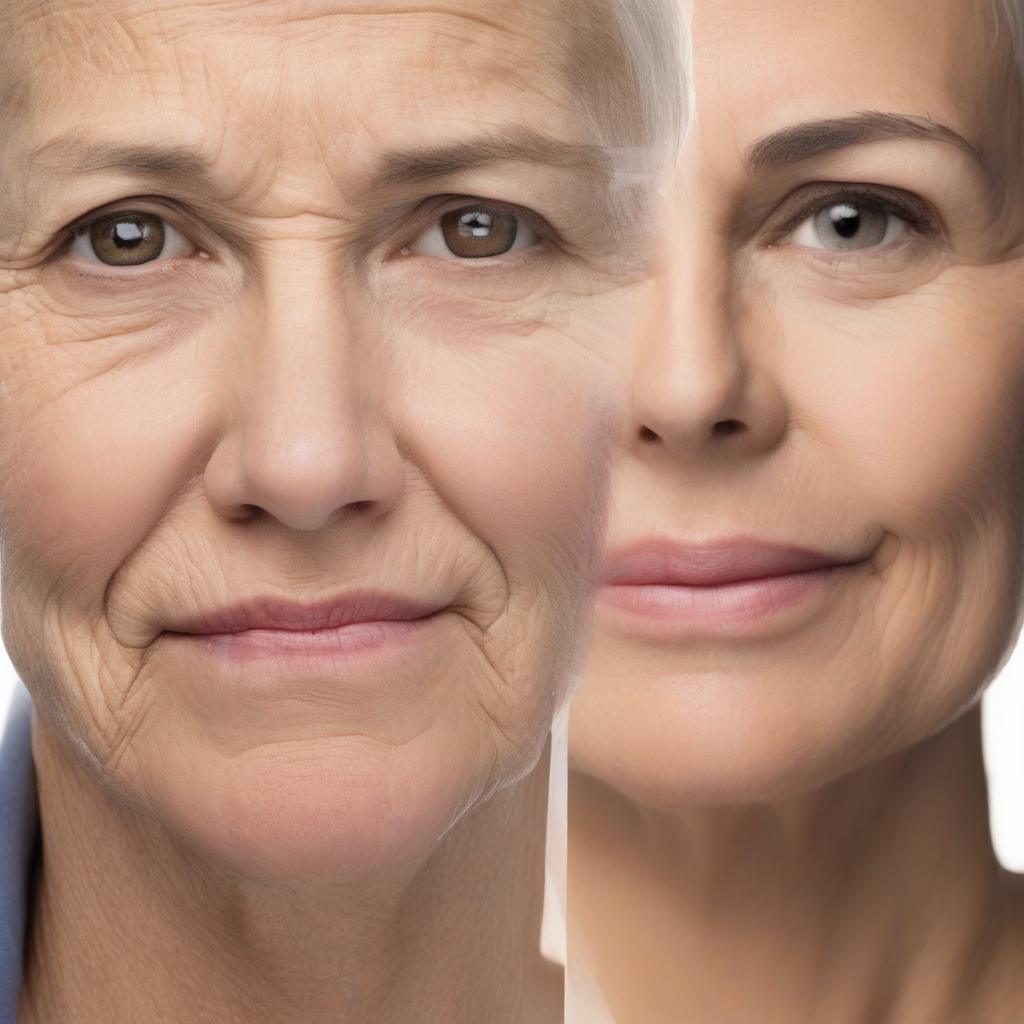 Facial Skin Tightening: Forehead, Cheeks, Jawline