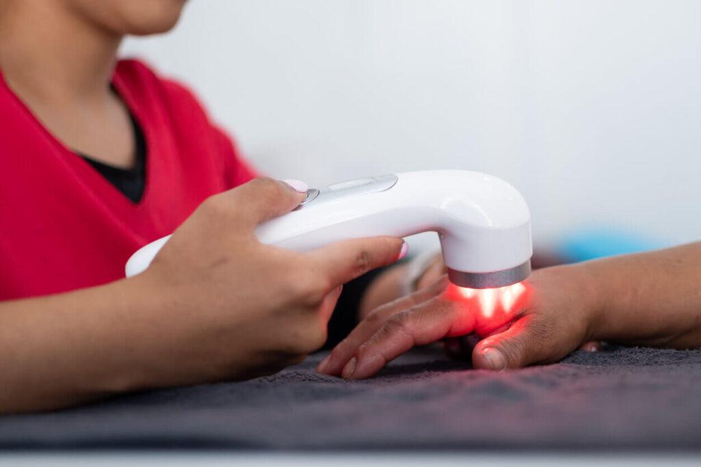 How Is Pain Treated with Infrared Light Therapy